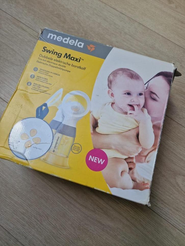 Medela Swing elektrische borstkolf, Kinderen en Baby's, Babyvoeding en Toebehoren, Zo goed als nieuw, Borstkolf, Ophalen of Verzenden