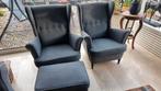2x IKEA STRANDMON fauteuils, Huis en Inrichting, Fauteuils, Ophalen, Zo goed als nieuw, 75 tot 100 cm, 50 tot 75 cm