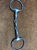 Bustrens bit dubbel gebroken, Dieren en Toebehoren, Paarden en Pony's | Hoofdstellen en Tuigage, Ophalen of Verzenden, Gebruikt