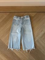 Z.g.a.n. Blauwe jeans met wijde pijpen, Zara, maat 104, Broek, Meisje, Ophalen of Verzenden, Zo goed als nieuw