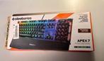 Steelseries APEX 7 keyboard (Cherry MX brown switches), Multimediatoetsen, Zo goed als nieuw, Qwerty, Bedraad