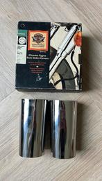 Harley Davidson chrome upper fork slider covers, Ophalen of Verzenden, Nieuw