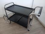 Serveertrolley Barwagen Jaren 70, Ophalen, Gebruikt, 200 cm of meer, Overige houtsoorten