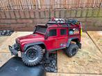 ​Traxxas TRX-4 Defender – Full Option: Warn Lier, LED Kit, Gebruikt, Auto offroad, Schaal 1:10, RTR (Ready to Run)