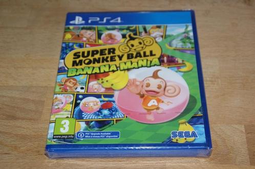 Super Monkey Ball Banana Mania (ps4) NIEUW in seal, Spelcomputers en Games, Games | Sony PlayStation 4, Nieuw, Avontuur en Actie