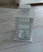 NIEUW  witte lantaarn/windlicht van Ikea, Ophalen of Verzenden, Nieuw, Wit, Metaal