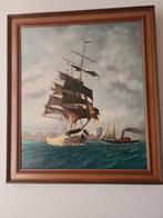 Olieverfschilderij 70 x 80 met lijst, Ophalen
