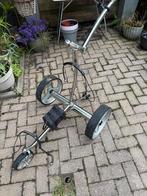 Elektronische Golftrolley, Ophalen of Verzenden, Zo goed als nieuw, Golfkar, Overige merken