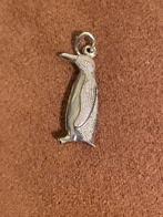 Zilveren bedel kettinghanger pinguïn bedelarmband, Ophalen of Verzenden, Zo goed als nieuw