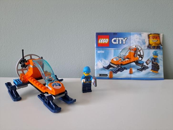 Lego City 60190 Poolijsglider, Kinderen en Baby's, Speelgoed | Duplo en Lego, Zo goed als nieuw, Lego, Complete set, Ophalen of Verzenden