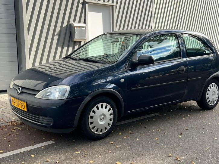 Opel Corsa-C 1.2-16V, Auto's, Opel, Bedrijf, Benzine, C, Hatchback, Handgeschakeld, Origineel Nederlands, Blauw, Voorwielaandrijving