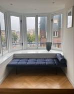 Velours divan - graag bieden moet deze week weg!, Gebruikt, Overige maten, 150 tot 200 cm, 75 tot 100 cm