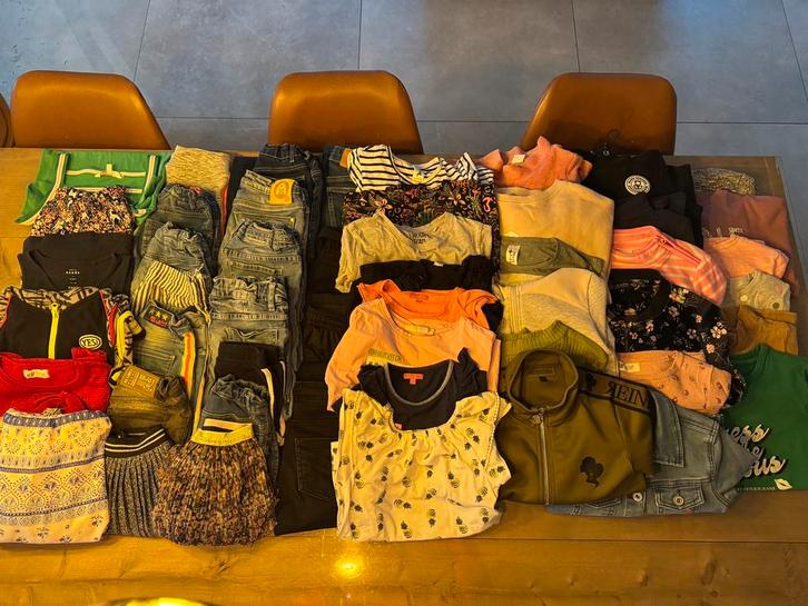 Groot MERK kledingpakket meisje maat 122-128-134, Kinderen en Baby's, Kinderkleding | Kinder-kledingpakketten, Gebruikt, Maat 128