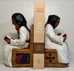 Vintage Boekensteunen Monniken Arboranda, Antiek en Kunst, Antiek | Keramiek en Aardewerk, Ophalen of Verzenden