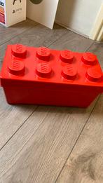 Lego opbergdoos rood, Overige merken, Ophalen of Verzenden, Zo goed als nieuw