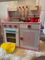 Kinder keuken roze, Ophalen of Verzenden, Zo goed als nieuw, Hout