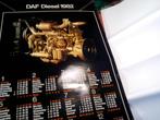 5x posters DAF Diesel + CF Space Cab + N2800 + De Burgh 3300, Ophalen of Verzenden, Zo goed als nieuw, Auto's