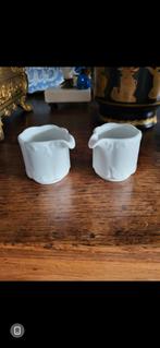 2  "mesh" cream melkkannetjes Rosenthal Classic Rose, Ophalen of Verzenden
