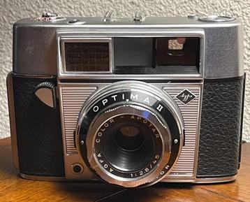 Agfa Optima II – Vintage 35mm Filmcamera + Cameracase beschikbaar voor biedingen
