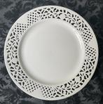 Wit porseleinen presenteerschaal, taartbord van Schumann, Antiek en Kunst, Ophalen of Verzenden