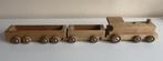 Oude houten speelgoedtrein, Kinderen en Baby's, Speelgoed | Houten speelgoed, Ophalen, Gebruikt, Duw- of Trekspeelgoed