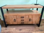 Nieuw mangohout dressoir, Huis en Inrichting, Kasten | Televisiemeubels, Ophalen, 100 tot 150 cm, Nieuw, Metaal