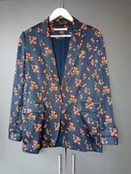 Jasje mt S van Steps, donkerblauw met oranje bloemen, Blauw, Ophalen of Verzenden, Steps, Jasje