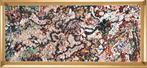 Wandpaneel met  zeer veel mineralen en edelstenen 120x55cm, Ophalen