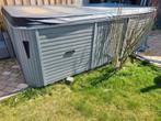 Zwembad , zwemspa 400x230 met warmtepomp., Ophalen, 200 tot 300 cm, Zo goed als nieuw, Rechthoekig
