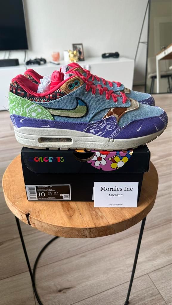 Nike Air Max 1 x Concepts ‘Far Out’ (2022) EU 44 nieuw, Kleding | Heren, Schoenen, Nieuw, Overige kleuren, Ophalen of Verzenden