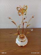 Capodiemonte met vlinders, Verzamelen, Swarovski, Ophalen of Verzenden, Zo goed als nieuw, Figuurtje