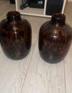 2 vazen., Ophalen, Overige kleuren, Minder dan 50 cm, Glas