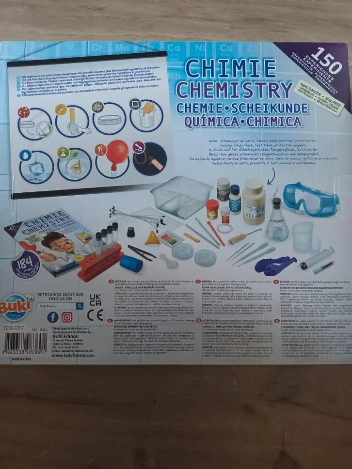 150 scheikunde-tests voor kinderen, Kinderen en Baby's, Speelgoed | Educatief en Creatief, Gebruikt, Ontdekken, Ophalen