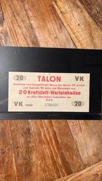 Tankschein uit DDR - 20 Kraftstoff- Werteinheiten uit 1988, Verzenden, Nieuw