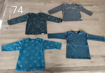 4x shirts voor de lente 