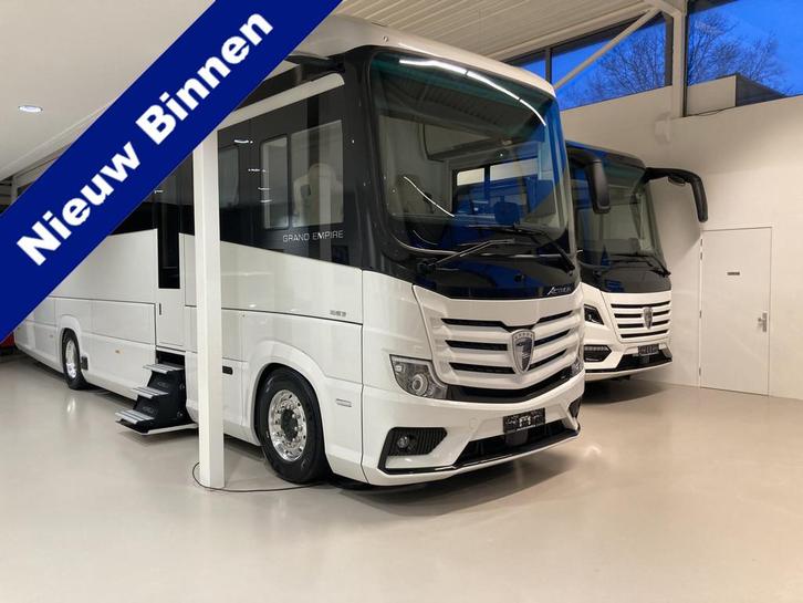 Morelo Grand Empire 98MB 530pk (bj 2025), Caravans en Kamperen, Campers, tot en met 3, Integraal, Overige merken, Diesel, Automaat