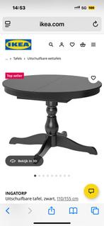 Ronde tafel ikea wit, Huis en Inrichting, Tafels | Salontafels, Ophalen, Gebruikt, 100 tot 150 cm, Rond
