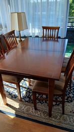 Mooi tafel met 6 stoelen, Ophalen, Zo goed als nieuw