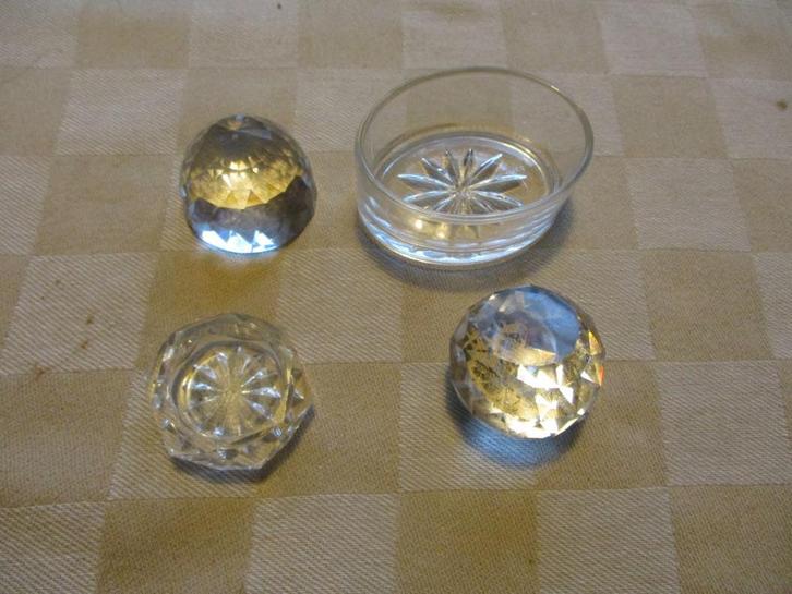 wand decoratie 4 stuks fraai geslepen mogen per stuk, Huis en Inrichting, Woonaccessoires | Wanddecoraties, Nieuw, Ophalen of Verzenden
