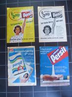 4 oude advertenties van Persil, 1961/'63/'65, Ophalen of Verzenden, Zo goed als nieuw, Overige typen