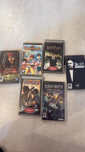 6 PSP spellen beschikbaar voor biedingen