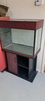 Zoetwater aquarium met meubel, Ophalen, Zo goed als nieuw, Leeg aquarium