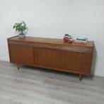 Vintage mid century dressoir sideboard teak, Huis en Inrichting, Kasten | Dressoirs, 25 tot 50 cm, Ophalen of Verzenden, Zo goed als nieuw