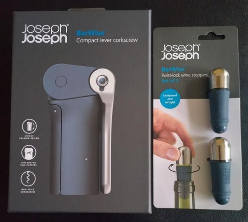 Nieuwe Joseph Joseph Kurkentrekker en Wijn stoppers, Huis en Inrichting, Keuken | Keukenbenodigdheden, Nieuw, Ophalen of Verzenden