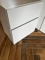 Ikea besta wit 2 lades 60x64x40 ladefront lichtgrijs, Huis en Inrichting, Ophalen, Gebruikt, 1 of 2 laden, 50 tot 100 cm