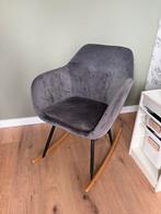 Grijze Schommelstoel, Huis en Inrichting, Fauteuils, Ophalen, Gebruikt, Minder dan 75 cm, 50 tot 75 cm