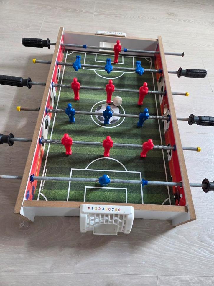 Tafelvoetbalspel – 63 cm x 36,5 cm, Kinderen en Baby's, Speelgoed | Voetbaltafels, Zo goed als nieuw, Ophalen