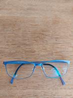 Lindberg brilmontuur blauw/lavendelpaars, Sieraden, Tassen en Uiterlijk, Blauw, Ophalen of Verzenden, Zo goed als nieuw