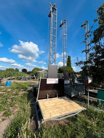 Poly-lift bouwlift 380v beschikbaar voor biedingen