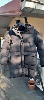 Zwarte meisjes winterjas maat 140., Kleding | Heren, Jassen | Winter, Ophalen of Verzenden, Zo goed als nieuw, Overige maten, Zwart